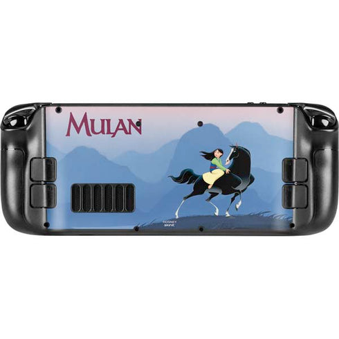 Disney Mulan Riding Khan Steam Deck Handheld Gaming Computer Skin